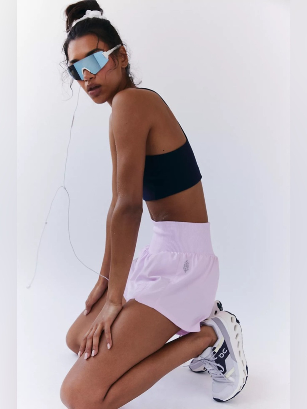 NWT Free People Carpe Diem Shorts In Powder Pink - Picture 2 of 4